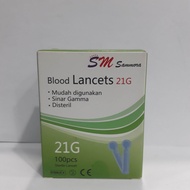 Jarum Bekam LANCET 21G SAMORA isi 100