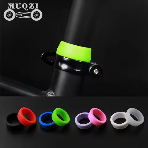 MUQZI Mountain Bike Seat Post Smart Cover EIEIO 30-35mm 25-30mm Silicone Dust Covers Ultra Light Bic