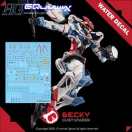 G-Rework [HG] GQuuuuuuX (Water decal ONLY)