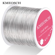 1 Roll 328ft 0.4mm Jewelry Wire, 26 Gauge Tarnish Resistant Beading Wire For Jewelry Making Supplies