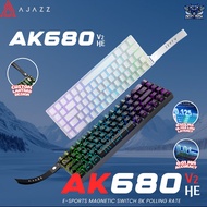 Ajazz AK680 V2 Wired Mechanical Gaming Keyboard Magnetic Switch