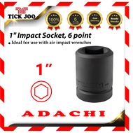 1" Impact Socket, 6 point