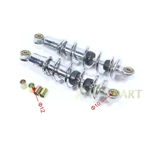 Shocks Absorbers Suspensions 250 260 280 300 320mm Chrome For Honda Monkey Z50 Z50R Z50J ATV pit bik