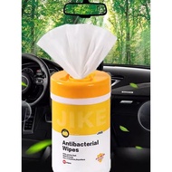Car Wet Wipes Hand Wipes Sterilization Sanitary Wipes Car Dedicated Cleaning Sterilization Alcohol-F