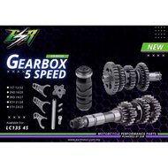 GEARBOX ESR RACING 5SPEED 6SPEED FOR LC135 Y15ZR LC4S