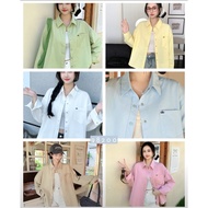 KEMEJA HBT ALO semi-crop shirt