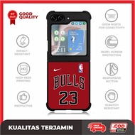 Casing Case Samsung Z Flip 5 4 3 , Z Fold 5 4 3 5G Bulls NBA AE2920 Hardcase A11