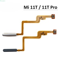 New For Xiaomi Mi 11T Mi11T Pro Fingerprint Sensor Home Return Key Menu Button With Power Flex Cable