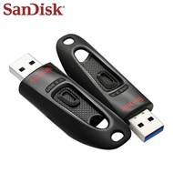 USB SanDisk Ultra 3.0แฟลชไดร์ฟ/128GB/256GB/512GB/1 Tb/ 2TB CZ48ความเร็วสูง Pendrive Mini U Stick หน่