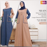 Gamis wanita Nibras NBA 78 + Dress muslim
