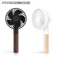 [特價]PROBOX UDDO 櫸木手持風扇 H03 (附底座) 台灣製黑色
