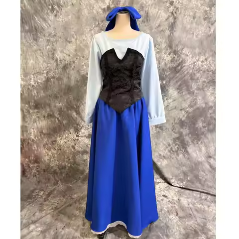 2026 Ariel Princess Cosplay Costume Adult Women's Dress for Halloween Party