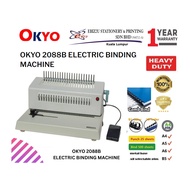 Okyo 2088B Electric Heavy Duty Comb Binding Machine -  25 sheets (electric binding machine