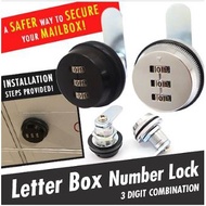 ★SG★GENUINE★HDB Keyless Mail/Letter box Lock ★ Keyless Cabinet Lock★Number Lock