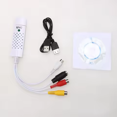 USB 2.0 Video Capture Card DVD Audio Capture Adapter Card USB Audio Video Converter for Windows 2000