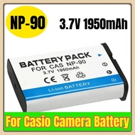 3.7V 1950mAh NP-90 Camera Battery for Casio Exilim EX-H10 EX-H15 EX-H20G EX-H20GBK EX-H20GSR EX-FH10