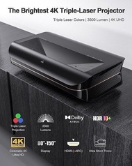 AWOL Vision 4K 三色激光超短焦投影機