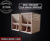 Box Speaker CLA 6 inch Subwoofer Single