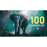 100 Cinematic LUTs Color Grading (Final Cut Pro,Premiere Pro, Davinci Resolve )