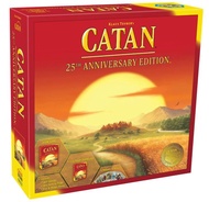 Catan 25th Anniversary (ภาษาอังกฤษ) Board game (Catanหลัก + ภาคเสริม5-6คน + Helpers of Catan scenari