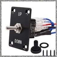 [feidan33.ph] Momentary 6 Pin 3 Position (ON)-Off-(ON)UP/Down Polarity Reverse Switch with Panel,Wir