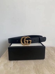 正品 Gucci belt 2cm/3cm/4cm 腰帶/皮帶 Size: 70,75,80,85,90五個尺碼，扣頭是黃銅材質，電鍍5 μ厚度的真金，皮料正反面都是意大利細紋小牛皮！