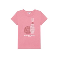 แฟชั่นคลาสสิกAIIZ (เอ ทู แซด) -💛💛 เสื้อยืดผู้หญิง ลายกราฟิก Womens Bowling T-Shirts