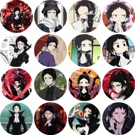 Bungo Stray Dogs Ryunosuke Akutagawa Button Badge 58mm Badge Pin