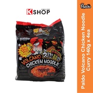 Paldo Volcano Chicken Noodle Curry (140g x 4Pack) - EXP date：DEC 2025