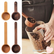 POPULARFR Measuring Spoon Black  Coffee Bean Scoop Gram Scoop Wooden