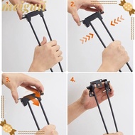 MEIGUII Folding Table Legs, Enhance Stability Anti-slip Foldable Table Legs, Accessories Load Bearin