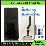 Screen For ZTE Blade A72 4G A72S Blade V40 Vita 8045 New Touch Screen LCD Display Phone Replacement+