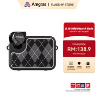 Amgras Mic Pro 1 High-Volume Wireless Lavalier Microphone For Teaching, Tour Guides, and Outdoor Exp
