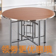 Round Table Dining Table Country Household Hotel Turntable 1U3F