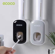 Kệ để bàn chải kem đánh răng Freeship Bộ nhả kem đánh răng tự động Ecoco 2 3 4 cốc - Kệ bàn chải đán