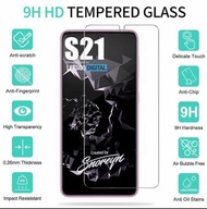 Samsung Galaxy S21 5G 透明鋼化防爆玻璃 保護貼 9H Hardness HD Clear Tempered Glass Screen Protector (包除塵淸㓗套裝）(Clearing Set Included)