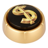 Cash Register Sound Button | Makes Extra Loud Cha-Ching Money Noise | Shiny Gold Color Bling Base | 