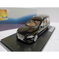 GLM 1 43 Jaguar Coffin Car Model Jaguar XJ X351 Wilcox Eagle Black