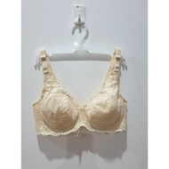 Si bra size 75/80 C light orange yellow lace