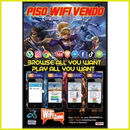 ✌ Piso Wifi Tarpaulin for Ado and LPB Software