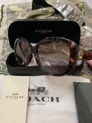 COACH美國🇺🇸馬車logo時髦太陽眼鏡(墨鏡)新品非常好看✌️