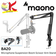 MAONO BA20 / BA37 MICROPHONE SUNSPENSION BOOM SCISSOR ARM STAND WITH FLEXIBLE & ADJUSTABLE DESIGN FO