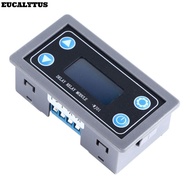 EUCALYTUSS 1 Channel Relay Module, LCD Display XY-WJ01 Relay Module, Controller DC 6-30V 0.01s-9999m