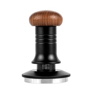 Coffee tamper 51mm 58mm Click tamper Adjustable Premium COMFORTABLE TAMPING wallnut handle Click tam