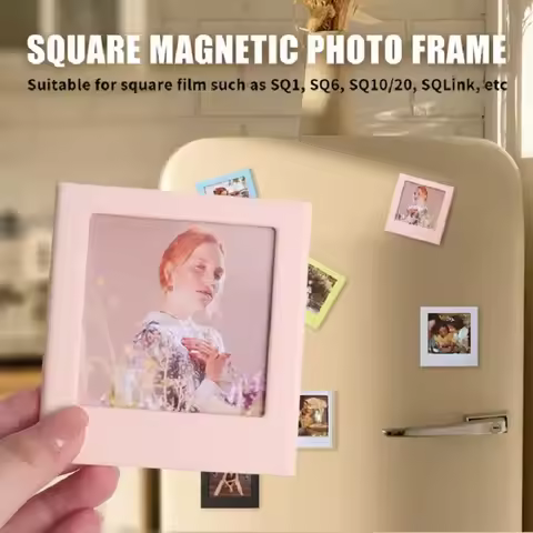 1-6 pcs Magnetic Photo Frames Suitable for Fujifilm Instax Square SQ1 SQ6 SQ10 SQ40 SQ20 Camera,SQ L