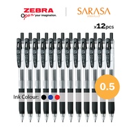 Zebra Sarasa Gel Pen 0.5mm (12pcs)