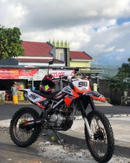 Dekal stiker motor Klx Lama lis Desain ipone terbaru Decal KLX 150 lama Full Body Stiker Dekal KLX l