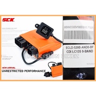 SCK HIGH POWER CDI 9 BAND LC135 V1 - V7 100% ORIGINAL 9 MODE LC 135LC YAMAHA