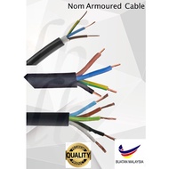 1.5mm 2 Core/  5Core/ 7 Core  Non Armoured Cable / auto gate cable 100% Pure Copper