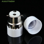 AUGUSTINEXH Lamp Base, Durable Heat-resistant Lamp Holder Converter, E27 Male to E14 B22 GU10 E40 Fe